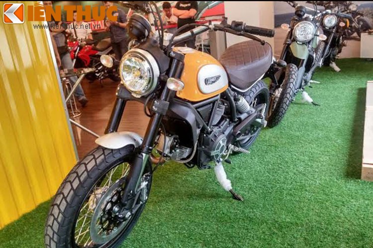  Ba phiên bản còn lại của Ducati Scrambler là Classic, Urban Enduro và Full Throttle đã có mặt tại Việt Nam.